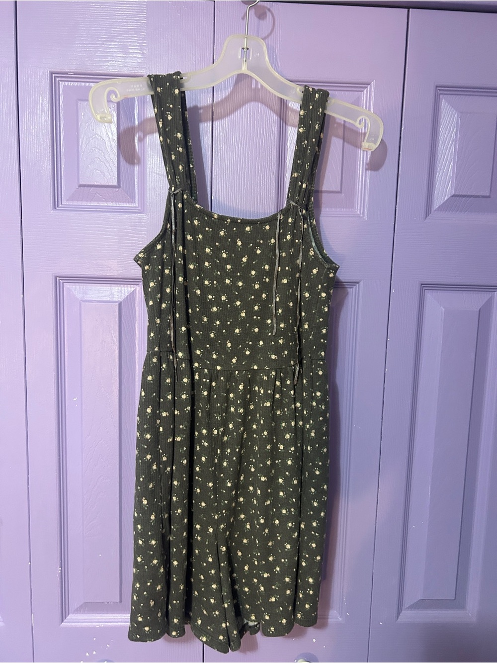 Ardene Classic Grey Floral Romper